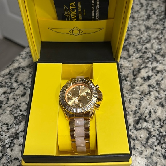 Invicta Angel Chronograph Quartz Crystal Watch - Picture 3 of 7